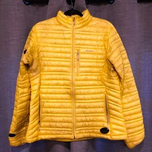 Womens Patagonia Down Jacket (YELLOW)